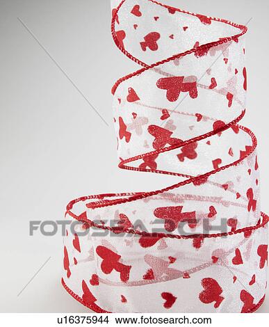 Coiled Patterned Ribbon View Large Photo Image Picture - Coiled Patterned Ribbon. Fotosearch