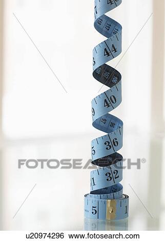 Coiled Tape Measure View Large Photo Image Stock Photograph - Coiled Tape Measure. Fotosearch