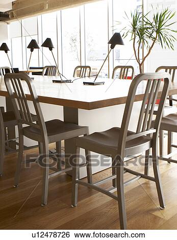 Conference Table View Large Photo Image Stock Photograph - Conference Table. Fotosearch