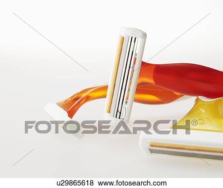 Stock Photo - Disposable Razors. Fotosearch