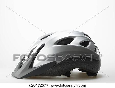 Single Bicycle Helmet View Large Photo Image Stock Photo - Single Bicycle Helmet. Fotosearch