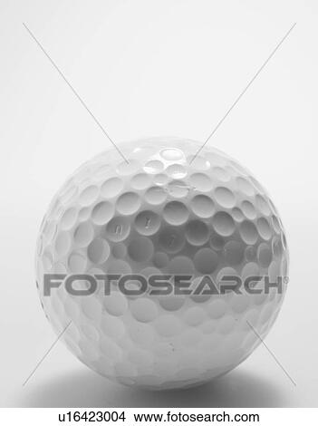 Single Golf Ball View Large Photo Image Picture - Single Golf Ball. Fotosearch