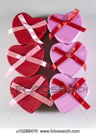 Six Heart Shaped Gift Boxes View Large Photo Image Stock Image - Six Heart Shaped Gift Boxes. Fotosearch