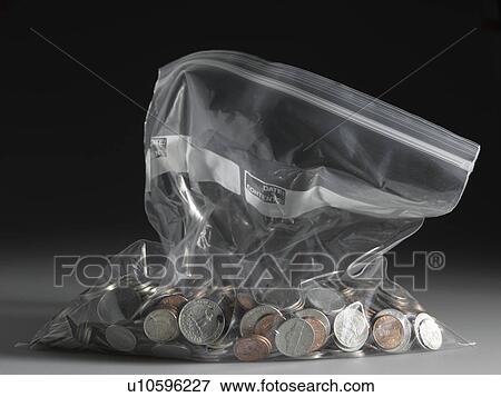 US Coins in Bag View Large Photo Image Stock Photo - US Coins in Bag. Fotosearch