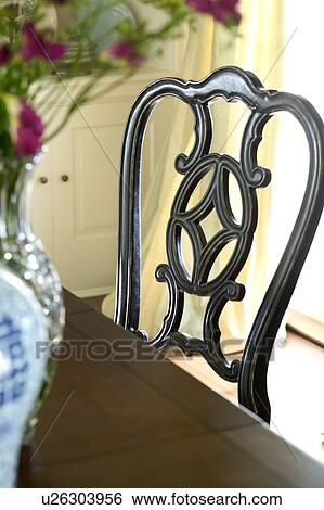 Contemporary dining chair View Large Photo Image Stock Photograph - Contemporary dining chair. Fotosearch