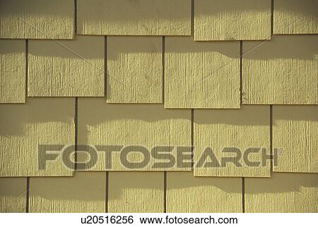 Yellow wood shingles View Large Photo Image Stock Photograph - Yellow wood shingles. Fotosearch