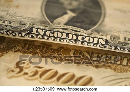 Antique dollar bill View Large Photo Image Stock Photo - Antique dollar bill. Fotosearch