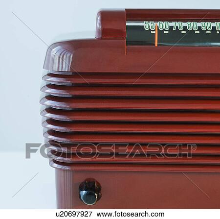Stock Photo - Antique radio. Fotosearch