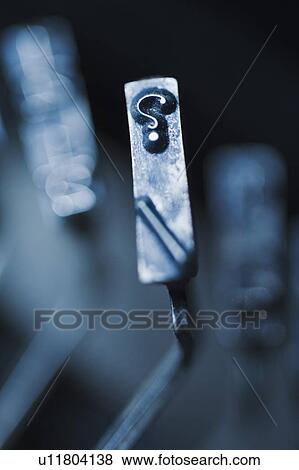 Stock Photo - Antique typewriter key. Fotosearch
