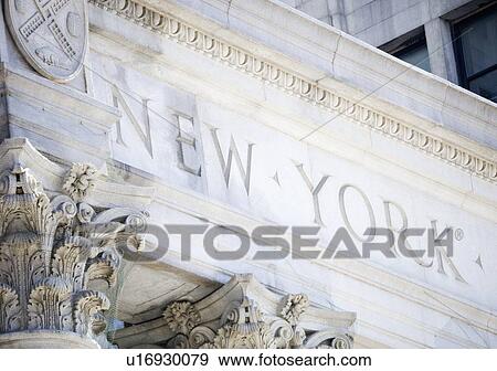 Stock Photo - Architectural detail on urban building. Fotosearch