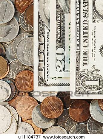 Assorted coins View Large Photo Image Stock Photo - Assorted coins. Fotosearch