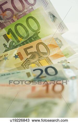 Assorted euro notes View Large Photo Image Stock Image - Assorted euro notes. Fotosearch