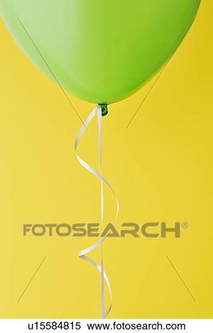 Stock Photography - Balloon and ribbon. Fotosearch