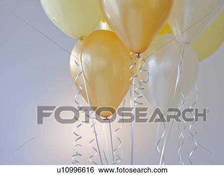 Stock Photograph - Balloon bouquet. Fotosearch