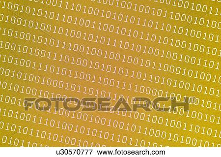 Stock Photo - Binary code. Fotosearch