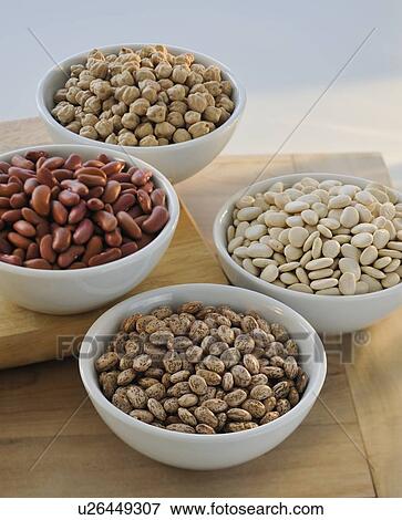 Stock Photo - Bowl of dried beans. Fotosearch