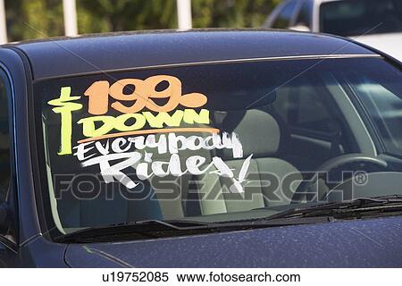 Stock Photography - Car for sale. Fotosearch