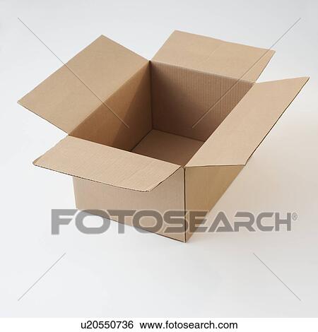 Stock Photograph - Cardboard box. Fotosearch