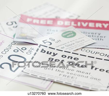 Stock Image - Cash register drawer full of money. Fotosearch