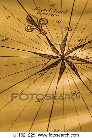 Close up of antique map View Large Photo Image Stock Photography - Close up of antique map. Fotosearch