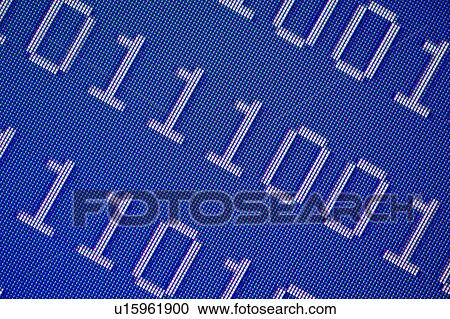 Close up of binary code View Large Photo Image Stock Image - Close up of binary code. Fotosearch