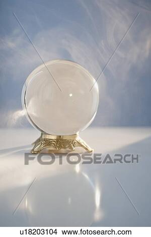 Picture - Close up of crystal ball. Fotosearch