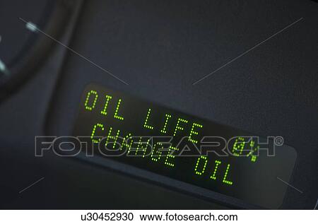 Close up of digital oil gauge View Large Photo Image Stock Image - Close up of digital oil gauge. Fotosearch
