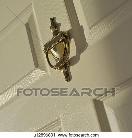 Close up of door knocker View Large Photo Image Stock Image - Close up of door knocker. Fotosearch