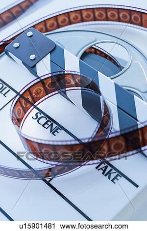 Stock Image - Close up of film. Fotosearch