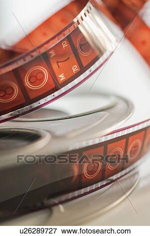 Stock Photo - Close up of film. Fotosearch