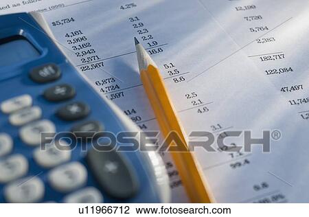 Close up of finance tools View Large Photo Image Stock Image - Close up of finance tools. Fotosearch