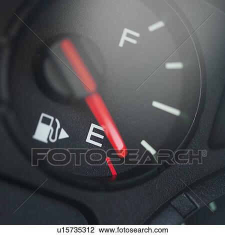 Close up of fuel gauge View Large Photo Image Stock Image - Close up of fuel gauge. Fotosearch