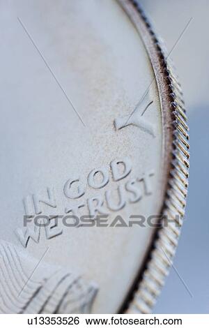 Close up of silver coin View Large Photo Image Stock Photograph - Close up of silver coin. Fotosearch