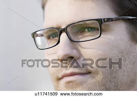 Close up of unshaven businessman View Large Photo Image Stock Photo - Close up of unshaven businessman. Fotosearch