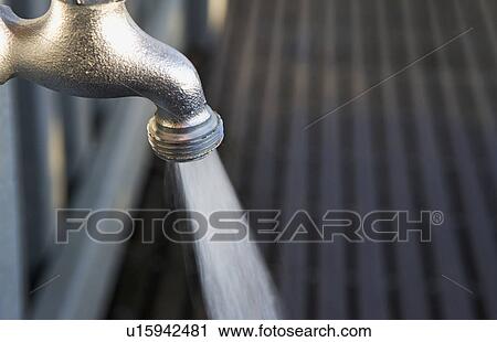 Close up of water spout View Large Photo Image Stock Image - Close up of water spout. Fotosearch