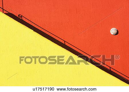 Colorful staircase and building View Large Photo Image Stock Image - Colorful staircase and building. Fotosearch