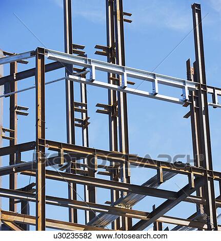 Construction site beams View Large Photo Image Stock Image - Construction site beams. Fotosearch
