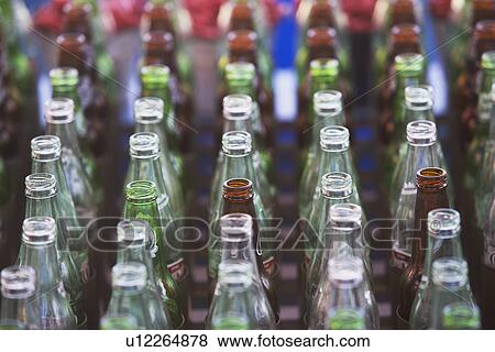 Stock Photo - Empty soda bottles. Fotosearch