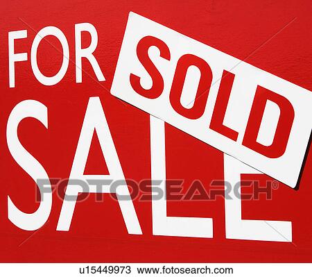 For sale sign View Large Photo Image Stock Image - For sale sign. Fotosearch