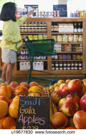 Fresh fruit in health food store View Large Photo Image Stock Image - Fresh fruit in health food store. Fotosearch