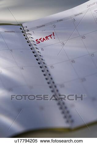January first marked on calendar View Large Photo Image Stock Photography - January first marked on calendar. Fotosearch