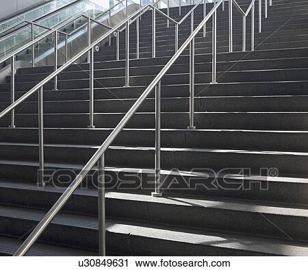 Stock Image - Low angle view of staircase. Fotosearch