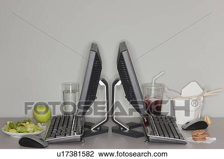 Office workstations View Large Photo Image Stock Image - Office workstations. Fotosearch