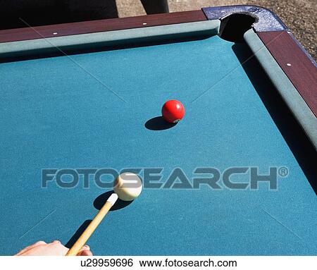 Person shooting pool View Large Photo Image Stock Photograph - Person shooting pool. Fotosearch