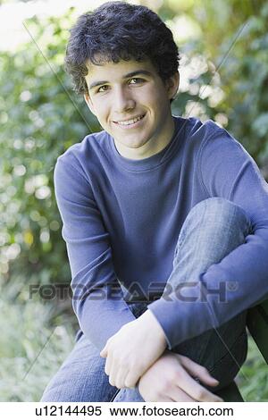 Portrait of boy in park View Large Photo Image Stock Photography - Portrait of boy in park. Fotosearch