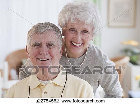 Portrait of senior couple View Large Photo Image Stock Image - Portrait of senior couple. Fotosearch