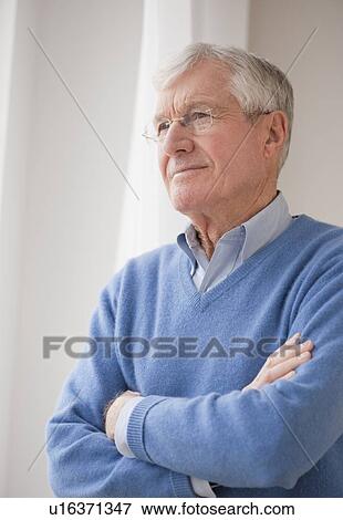 Portrait of senior man View Large Photo Image Stock Photo - Portrait of senior man. Fotosearch