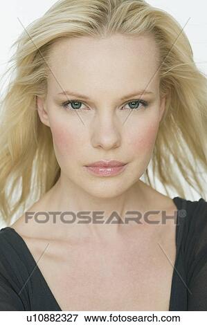 Portrait of woman View Large Photo Image Stock Photo - Portrait of woman. Fotosearch