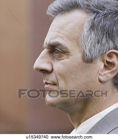 Profile of businessman View Large Photo Image Stock Image - Profile of businessman. Fotosearch