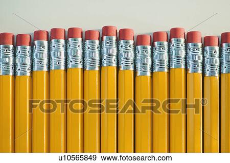 Row of pencil erasers View Large Photo Image Stock Photo - Row of pencil erasers. Fotosearch